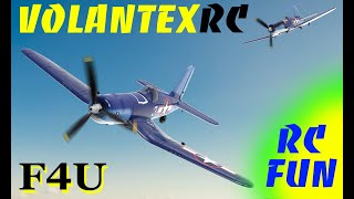 VOLANTEXRC F4U First Flight [upl. by Tsyhtema756]