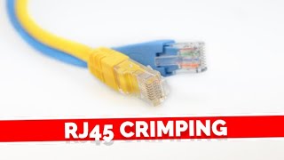 How to Wire Up Ethernet Plugs the EASY WAY Cat5e  Cat6 RJ45 Pass Through Connectorscctvcamera [upl. by Atilol]