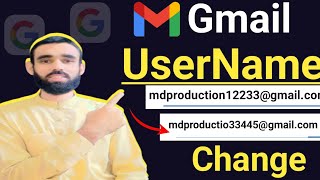 How To Change Gmail Username Gmail username kaise changr kare MD technical [upl. by Ellocin]