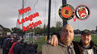 Non League action during international break  Mickleover FC v Hyde United matchday vlog [upl. by Anayit112]