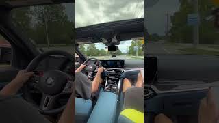 G80 M3 Competition POV bmw M3Comp shorts [upl. by Chaiken]