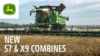 Meet the next generation S7 and X9 Combines  John Deere [upl. by Aitsirk455]