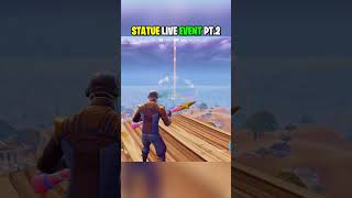 Statue Live Event pt2 in Fortnite Season 2😳 Chapter 5 fortnite foryou fyp shortsfeed viral [upl. by Eiramesor598]