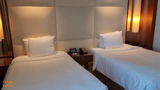 JW Marriott Marquis Hotel Dubai Deluxe Room Tour  Worlds Tallest 5 Star Hotel [upl. by Haissem]