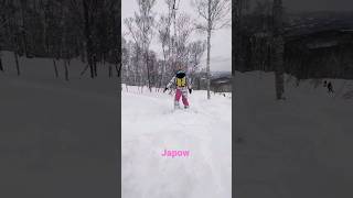 Japow japow rusutsu 留寿都 japan hokkaido 北海道 oosc [upl. by Etsyrk356]