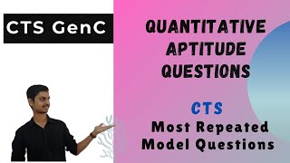 Cognizant aptitude questions Cognizant GenC Numerical Ability Questions [upl. by Ynnad271]