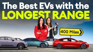 Revealed the Best EVs with the LONGEST RANGE  Electrifying [upl. by Orat751]