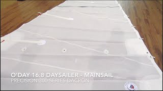 ODay 168 Daysailer  Mainsail  Precision Sails 300 Series Dacron [upl. by Ireg780]