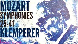 Mozart  Symphonies 254041 Jupiter Paris Prague Linz Haffner  P° ref rec Otto Klemperer [upl. by Sedecrem]