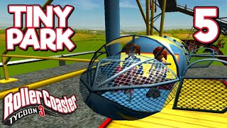 RollerCoaster Tycoon 3 TINY PARK  Part 5  THE CHAMPION ENTERS [upl. by Atinahc]