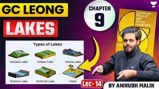 Geography Lakes  GC Leong Series  UPSC Prelims 2025  Anirudh Malik [upl. by Esened]