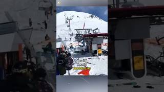 Ski Lift in Georgia Malfunctioned [upl. by Tigdirb]