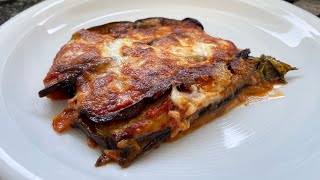 PARMIGIANA DI MELANZANE the original Italian eggplant parmesan recipe [upl. by Stockton658]