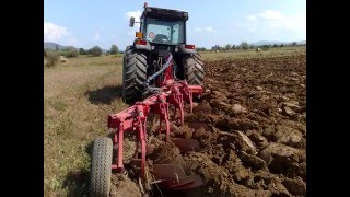 ploughing Quadrivomere SOGEMA nostop  Same Silver 180 Plo [upl. by Artap]