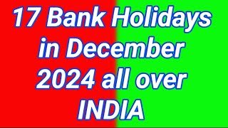 Bank holidays in December 2024  Bank holiday [upl. by Brozak]