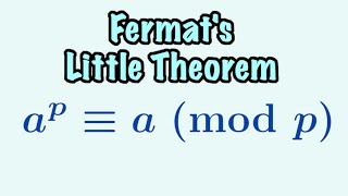 Fermats Little Theorem examples [upl. by Nerak]