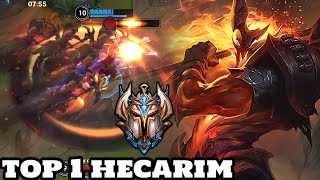 Wild Rift Hecarim  Top 1 Hecarim Hard Carry Gameplay Rank Challenger [upl. by Sherlock704]