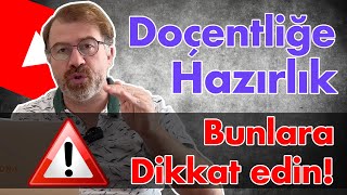 Doktora Sonrası Doçentliğe Hazırlık [upl. by Itirahc504]