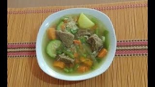 Caldo de Res con Verduras [upl. by Hootman]