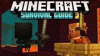 Wither Skeleton Farm Part 2 ▫ Minecraft Survival Guide S3 ▫ Tutorial Lets Play Ep92 [upl. by Breh668]