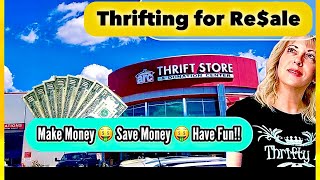 Thrift with Me ▶ Professional Thrifting for ReSale [upl. by Abbye]