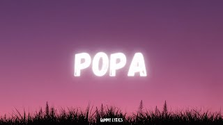 Ice Spice  Popa Lyrics [upl. by Anaihs]