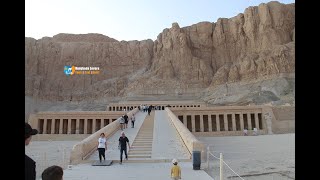 Visite en Le temple d’Hatchepsout Louxor Égypte  de La Vallée des Rois Deir El Bahari [upl. by Nol]