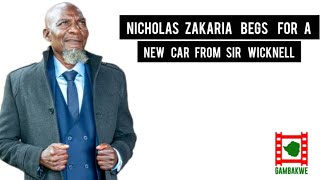 Nicholas Zakaria Begs For A New Car From Sir Wicknell [upl. by Lzeil452]