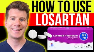 Doctor explains how to take LOSARTAN aka CozaarLozol  Doses side effects amp more [upl. by Navonoj235]