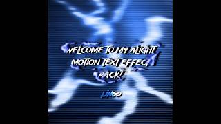 My Alight Motion text effect pack for WIS  QR code  XML  Link edit alightmotion [upl. by Edveh123]