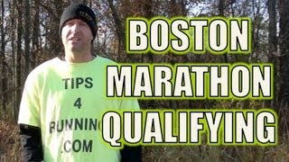 Boston Marathon Qualifying Times 2014 [upl. by Eniroc]