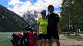 Dolomiten Radweg von Toblach nach Cortina d Ampezzo [upl. by Gobert]