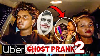 HAUNTED UBER GHOST PRANK PART 2  Picking up UBER Riders in a HAUNTED CAR  Prank GONE WRONG [upl. by Odnalra]