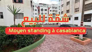 شقة للبيع بثمن 39 مليون بالدار البيضاء moyen standing وزوج واجهات [upl. by Orimlede]