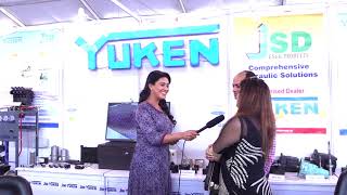 Yuken  Ajay Pandey  Industech Industrial Expo  Folio by Pro Focus India [upl. by Ubald]