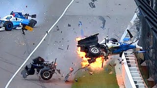 9 Worst IndyCar Crashes in History [upl. by Mauldon57]