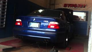 E39 M5 Dyno 3 w Chart [upl. by Ilecara]