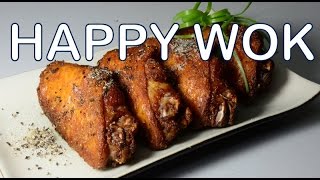 炸雞翅 Salt and Pepper Chicken Wings Chinese Style [upl. by Latimer]