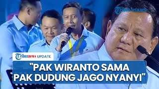 Prabowo Tantang Jenderal Wiranto dan Dudung Nyanyi di Acara GSN AHY Juga Diminta Naik Panggung [upl. by Bendix]