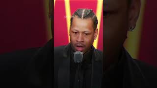 When Allen Iverson Thanked Kobe Bryant During HOF Speech 🤯 [upl. by Nwahsyar]