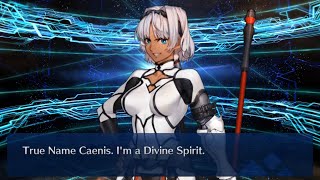 FateGrand Order  Caenis Summon Voice line [upl. by Arretahs]