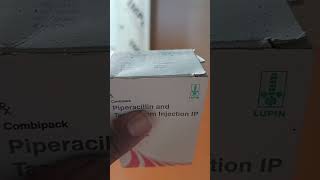 Tazar 45g IV single dose vial   piperacillin and Tazobactam injection lp [upl. by Kalie]