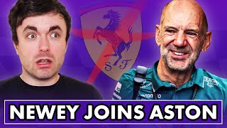 Our Reaction to Adrian Newey JOINING Aston Martin [upl. by Christabelle35]