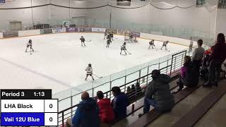 LHA 12U B Black vs Vail 12U B Blue [upl. by Veronica]