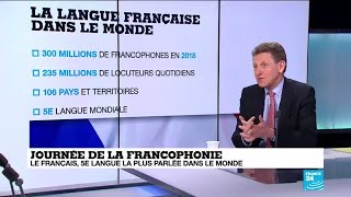 Journée de la francophonie  le français 5e langue la plus parlée dans le monde [upl. by Crespi969]