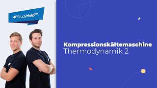 Kompressionskältemaschine Thermodynamik StudyHelp [upl. by Tranquada9]