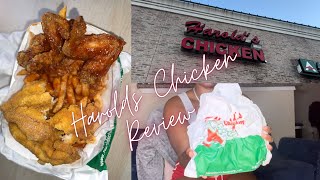 HOUSTON HAROLDS CHICKEN SHACK REVIEW Is it the real deal [upl. by Nahaj]