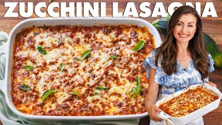 Easy Zucchini Lasagna Casserole [upl. by Cissie]