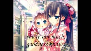 Nightcore  Baby Mine with Lyrics WillGiveKissesForCandy [upl. by Fleece792]