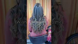 highlights streaks streaking basecolor wishssignaturetherapy wishsbeautycastle haircut [upl. by Cly]